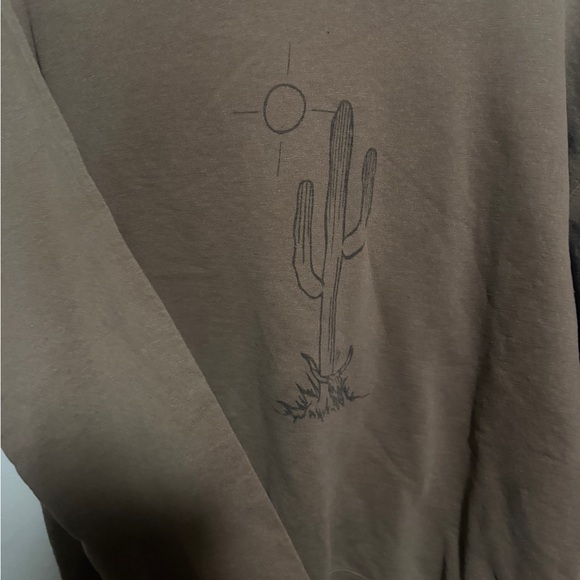 Brown Cactus crewneck - Picture 2 of 2